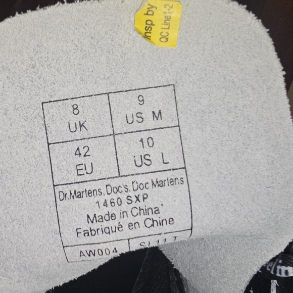 Dr. Martens Sex Pistols Vicious Size USL 10 USM9 UK8 EU42  Pre-owned - Picture 15 of 15